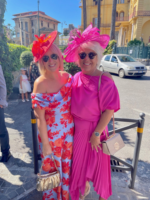 Addy and Vicky, Jay’s sister and mum.