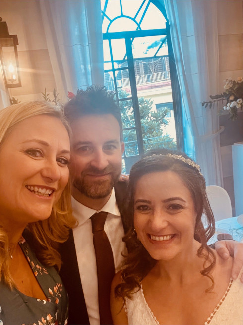 Sarah, Jay, and Filly.