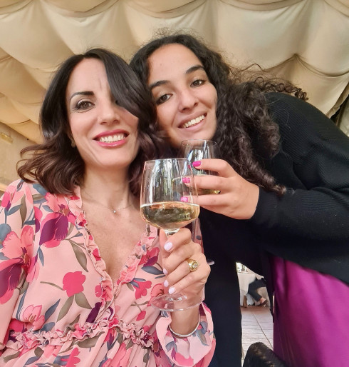 Fernanda and her niece, Chiara.